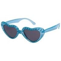 K�r lille hjerteformet solbrille med en kant af sm� glitter-sten. For de ca.2-3�rige...